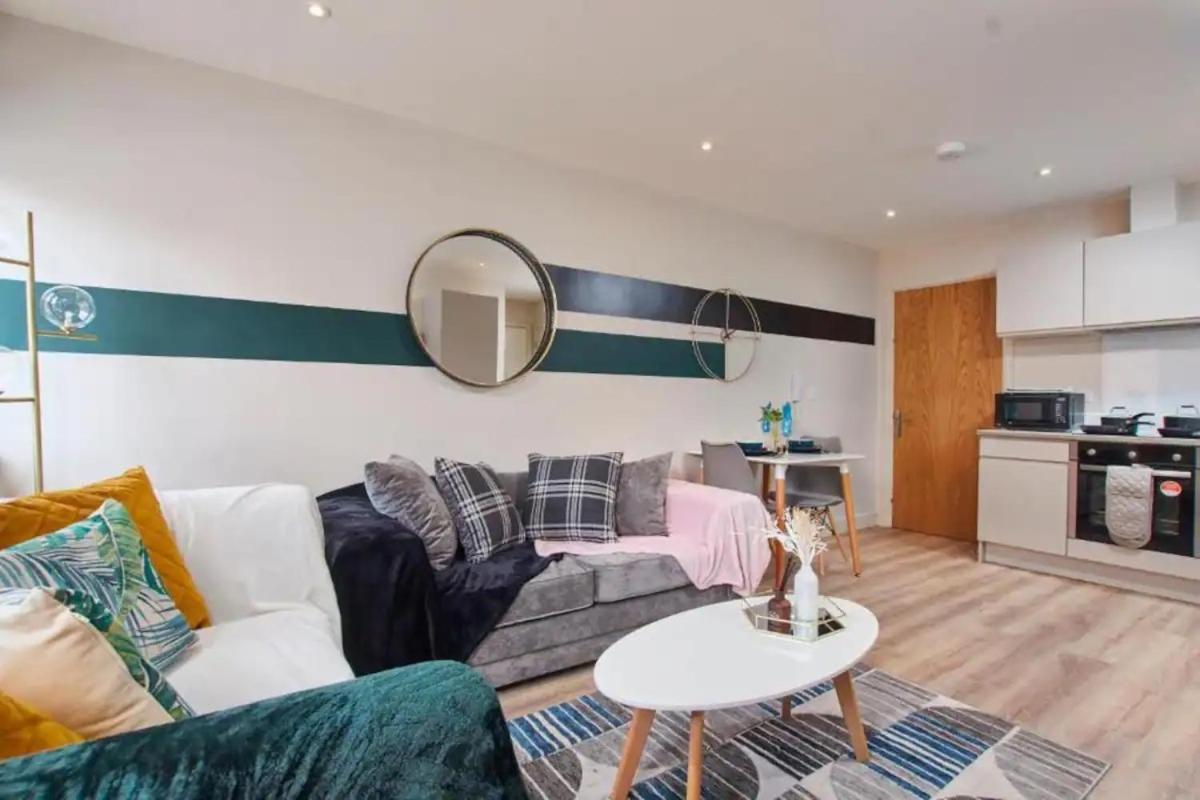 Beautiful 1 Bedroom Flat In Leeds - Sleeps 4 Exteriör bild