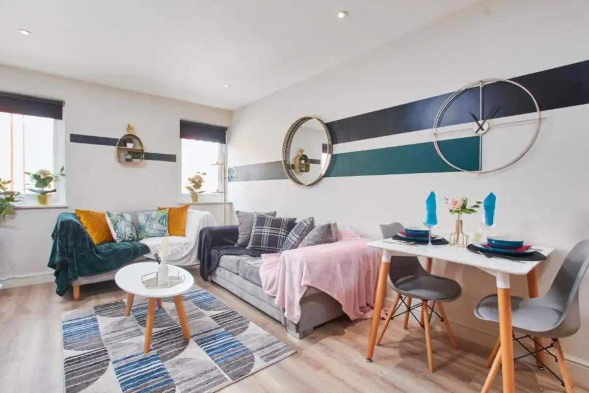 Beautiful 1 Bedroom Flat In Leeds - Sleeps 4 Exteriör bild